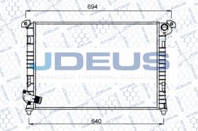 J.Deus RA0700010 - RADIA MINI COOPER/ONE 1.4/1.6 16V (02>) HD