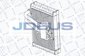 J.Deus RA9070060 - EVAPO CITROEN JUMPY/EXPERT/SCUDO (06-) TRASERO