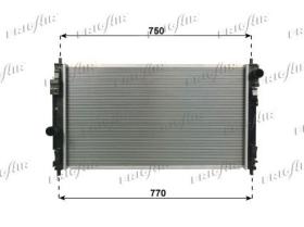 Frigair 01183023 - RADIA JEEP COMPASS/PATRIOT 2.0I/2.4I/2.0/2.2CRDI/SEBRING