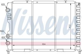 Nissens 60033 - RADIADOR ALFA ROMEO GTV(916C)(95-)2