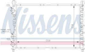 Nissens 60035 - RADIADOR ALFA ROMEO 145(930)(94-)1.