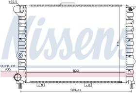 Nissens 60049 - RADIADOR ALFA ROMEO 156(932)(97-)1.