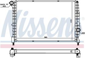 Nissens 60058 - RADIA ALFA ROMEO 147 1.9 JTD (01>)GT DENSO A/M