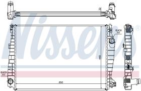 Nissens 60061 - RADIA ALFA ROMEO 159/BRERA/SPIDER 1.9/2.2/3.2 JTS (06-)