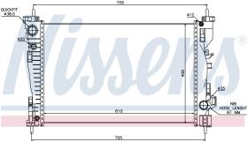 Nissens 60062 - RADIA ALFA ROMEO GIULIETTA 1.4T/2.0 JTDM (8/10>)