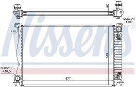 Nissens 60232A - RADIA AUDI A6 III/S6  2.7TDI/3.0TDI (11/04>) AUT.