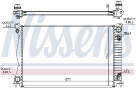 Nissens 60233A - RADIA AUDI A6 III/S6/ALLROAD 2.7TDI/3.0TDI (11/04>) AUT.