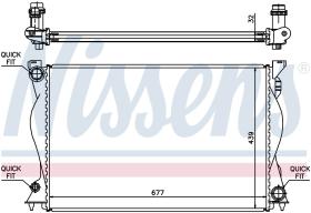 Nissens 60234A - RADIADOR AUDI A 6/S 6(C6)(04-)2.8 F