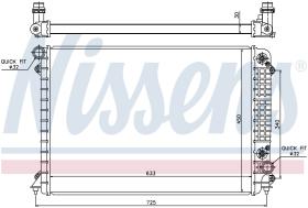 Nissens 60241 - RADIADOR AUDI A 8/S 8(4D)(94-)2.5 T