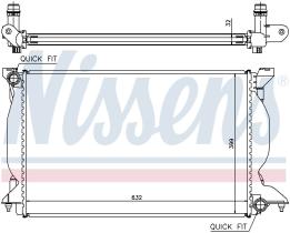 Nissens 60302A - RADIA AUDI A4 II 2.5 TDI (00>) MAN.