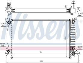 Nissens 60314A - RADIA AUDI A4 II 2.7TDI/3.0TDI M/A (03>)