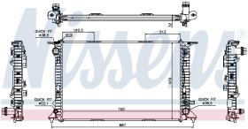 Nissens 60318 - RADIA AUDI A4 III 2.7/3.0TDI/3.0(11/07>) A5 AUT.