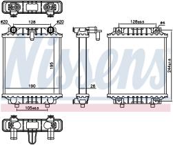 Nissens 60339 - RADIADOR AUDI A 8/S 8(4H)(10-)S8-4.