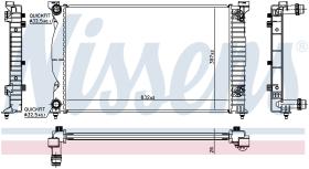 Nissens 60353 - RADIADOR AUDI A 4/S 4(B6.B7)(00-)2.