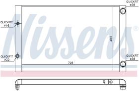 Nissens 60427 - RADIA AUDI A8 3.7/4.2 QUATTRO (10/02>7/10) AUT.