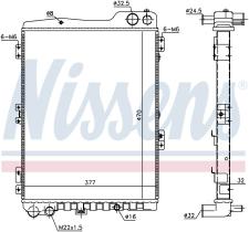 Nissens 60442 - RADIA AUDI 80 IV 2.2/2.3E (91>96) 90 III 2.2/2.3E (87>91)