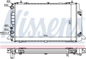 Nissens 60448A - RADIADOR AUDI 80/90(B4)(91-)2.0 I