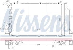 Nissens 60479 - RADIADOR AUDI 80/90(B3)(86-)2.0 I 1