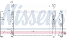 Nissens 60491 - RADIADOR AUDI A 4/S 4(B5)(94-)1.8 T