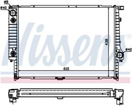 Nissens 60597A - RADIADOR BMW 7 E32(86-)730 IL