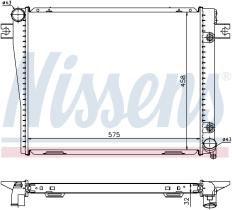 Nissens 60601A - RADIA BMW S5 E28 525/528/535I (81>87) S6 E24 628/635CSI