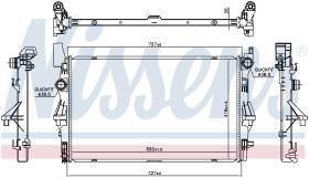 Nissens 606021 - RADIA MB VITO W447 109/111 CDI (14>)