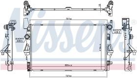 Nissens 606022 - RADIA MB VITO W447 109/111CDI (3/14>)