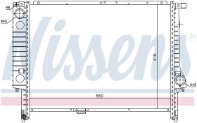 Nissens 60605 - RADIA BMW S3 E36 325 TDS MAN.