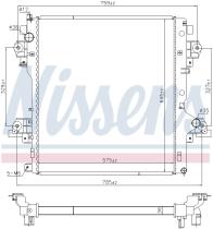 Nissens 606070 - RADIA TOYOTA LAND CRUISER J15 2.8 D4D (15-)