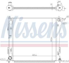 Nissens 606098 - RADIADOR HYUNDAI TUCSON(TL)(15-)2.0