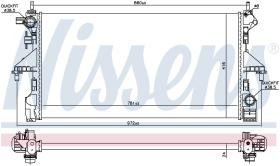 Nissens 606169 - RADIADOR CITROEN JUMPER(250)(06-)2.