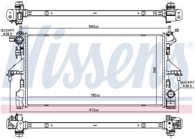 Nissens 606171 - RADIA CITROEN JUMPER III/BOXER 2.0 BLUEHDI (7/15>)