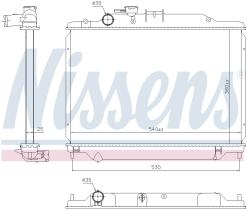 Nissens 606172 - RADIADOR NISSAN NV 350(E26)(12-)2.5