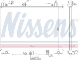 Nissens 606183 - RADIADOR HONDA FIT(GK)(13-)1.3 I