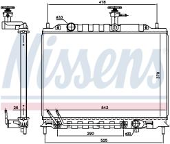 Nissens 606221