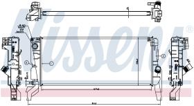 Nissens 606246 - RADIADOR BMW 2 F45(14-)225 I