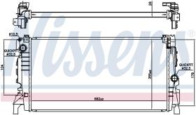 Nissens 606247 - RADIA BMW 2 F45 225 XE(14>) MINI COUNTRYMAN (F60)