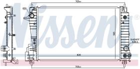 Nissens 606427 - RADIADOR CHEVROLET AVEO(T300)(11-)1