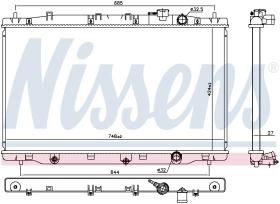 Nissens 606443 - RADIA HONDA CRV IV 1.6 I-DTEC (13-)