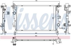 Nissens 606447 - RADIA FIAT 500 X 1.3/1.6 JTD/1.4T/JEEP  RENEGADE 1.6 CRD