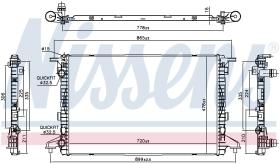 Nissens 606463 - RADIA AUDI A4/A5 2.0 TFSI/TDI (16>)