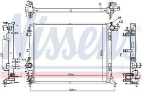 Nissens 606473 - RADIADOR RENAULT TALISMAN(15-)1.3 T