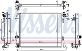 Nissens 606474 - RADIA RENAULT MEGANE IV/SCENIC/TALISMAN 1.6I/1.6 DCI (15>)