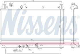 Nissens 606519 - RADIADOR HONDA FIT(GK)(13-)1.5 I