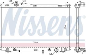 Nissens 606526 - RADIADOR LEXUS RC(GSC10.USC10.AVC10