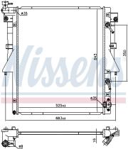 Nissens 606548 - RADIA MITSUBISHI L200 (15-) FIAT FULLBACK (16-) AUT