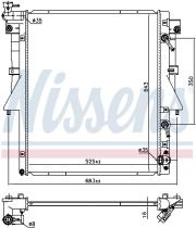 Nissens 606548 - RADIADOR FIAT FULLBACK(KT)(16-)2.4