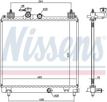 Nissens 606550 - RADIADOR SUZUKI IGNIS III(MF)(16-)1