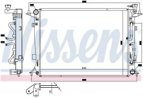 Nissens 606553 - RADIADOR HYUNDAI GENESIS COUPE(08-)