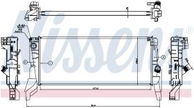 Nissens 606562 - RADIADOR BMW 2 F45(14-)225 I